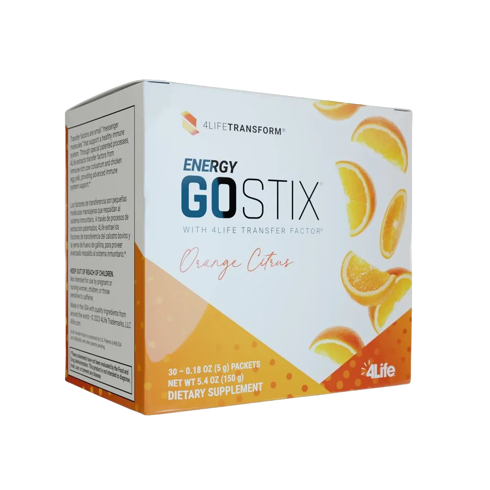 TransferFactorWorld 4life Energy Go Stix - Orange Citrus Health & Beauty