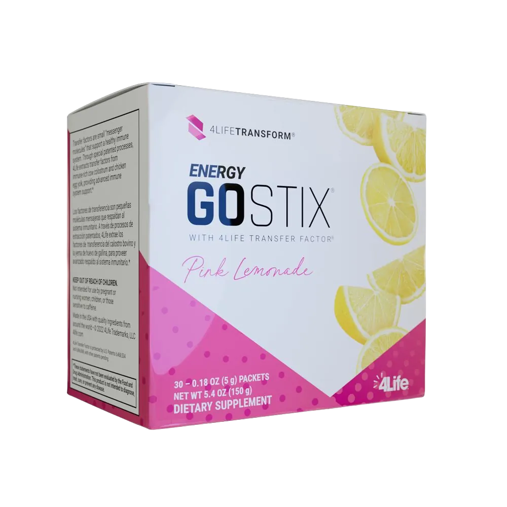 TransferFactorWorld 4life Energy Go Stix - Pink Lemonade Health & Beauty