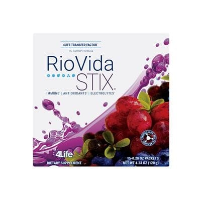 TransferFactorWorld 4life Riovida Stix - immune- Antioxidant - electrolytes