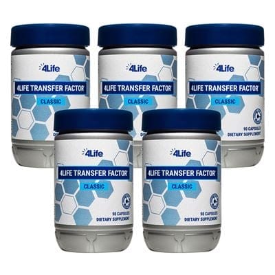 TransferFactorWorld 4life Transfer Factor Classic - 5 pack Health & Beauty